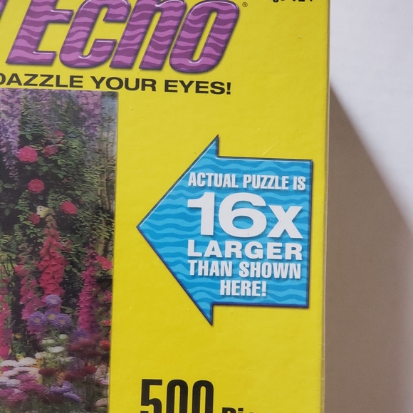 Visual Echo 3D Effect 2006 Cottage 500pc Puzzle - Picture 6 of 7